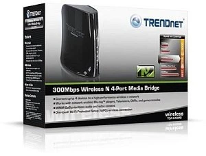 TRENDnet TEW-640MB, 4x LAN