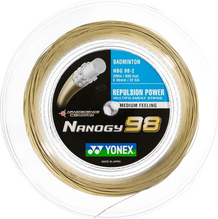 Yonex NBG98 Badmintonsaite 200m