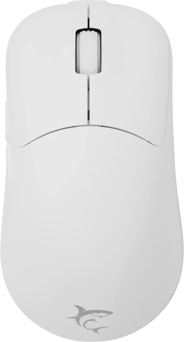 White Shark Aero White Wireless Gaming Mouse, weiß, USB