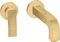 Hansgrohe Axor Citterio 2-Loch Waschbeckenarmatur mit Hebelgriffen Rosetten und Rautenschliff 220mm brushed gold optic Vorschaubild