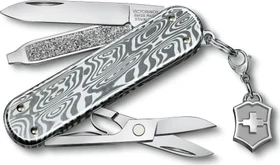 Victorinox Classic SD Brilliamt Damast Taschenmesser
