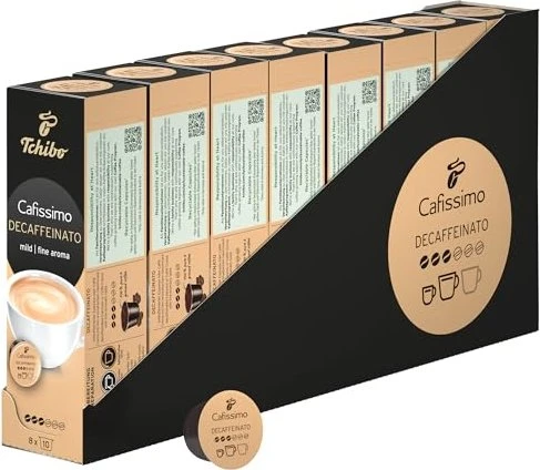 Tchibo Cafissimo Caffè Crema mild Kaffeekapseln, 80 Stück (8x 10 Stück)