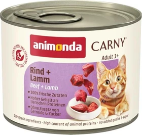 animonda Carny Rind und Lamm, 1.20kg (6x 200g)