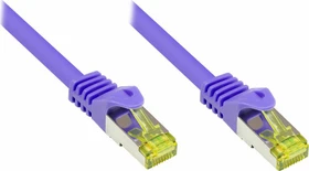 Good Connections RNS Patchkabel, Cat7/Cat6a, S/FTP, RJ-45/RJ-45, 0.5m, violett