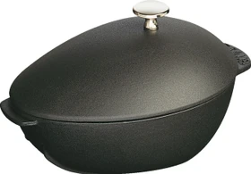 Zwilling Staub Muschel Gartopf 27.7x18cm schwarz