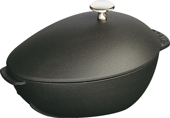 Zwilling Staub Muschel Gartopf 27.7x18cm schwarz