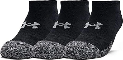 Under Armour HeatGear No Show Socken schwarz, 3 Paare