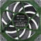 Thermaltake ToughFan 12 High Static Pressure Radiator Fan grün, 120mm Vorschaubild
