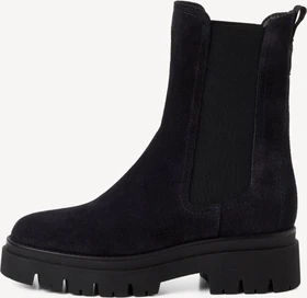 Tamaris Leather Chelsea Boots navy suede (Damen)