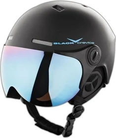 Black Crevice Saalbach Helm schwarz/blau