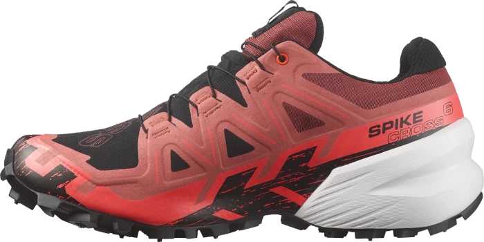 Salomon Spikecross 6 GTX cow hide/black/fiery coral