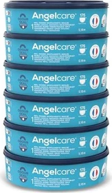Angelcare Nachfüllkassette für Windeleimer Plus, 6 Stück
