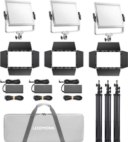 Godox Litemons LP600BI K3 Kit 3er Set weiß