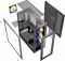 Gembird Fornax X450MAX Black, Glasfenster Vorschaubild