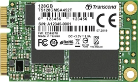 Transcend MSA452T SSD 128GB, MO-300 / mSATA 6Gb/s