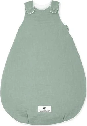 Julius Zöllner Musselin Schlafsack Gr.62/68, 2.5TOG grün