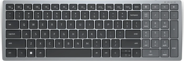 Dell Kompakt Multi-Device Wireless Tastatur - KB740 - DE Image