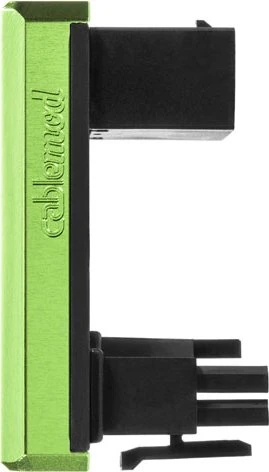 CableMod 12VHPWR Winkeladapter 180 Grad, Variante B, Sense-Pins an der Oberseite, grün