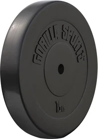 Gorilla Sports Kunststoff Hantelscheibe 15kg