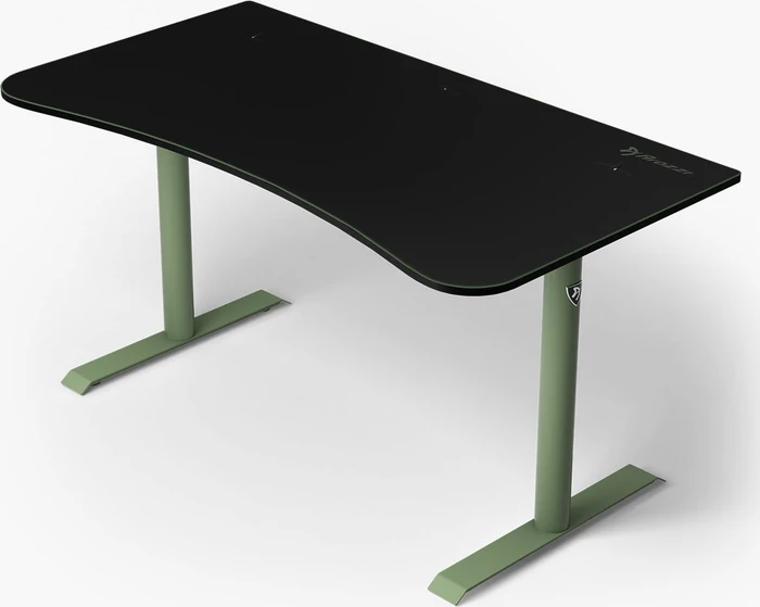Arozzi Arena Medium Gaming Desk Schreibtisch 140x76cm schwarz/grün