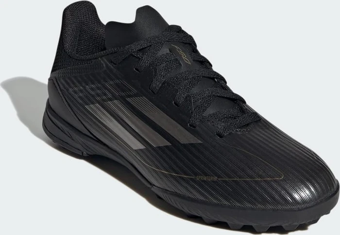 adidas F50 League TF core black/iron metallic/gold metallic (Junior)