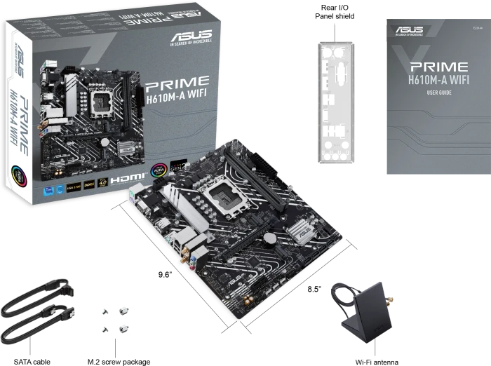 ASUS Prime H610M-A WIFI (Intel 1700)