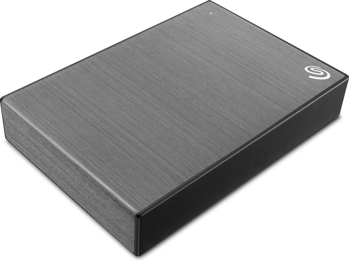 Seagate One Touch Portable HDD, Space Gray, 5TB, +Rescue, USB 3.0 Micro-B