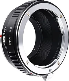 K&F Concept Adapter für Pentax K auf Micro Four Thirds