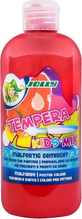 Jolly Tempera Deckfarbe, karminrot, 500ml