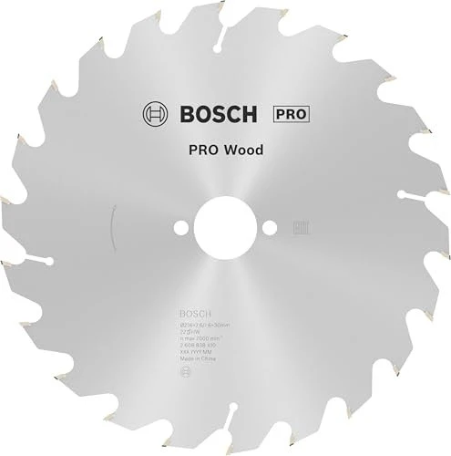 Bosch Professional Optiline Wood Kreissägeblatt 22Z, 216x1.6x30mm, 1 Stück