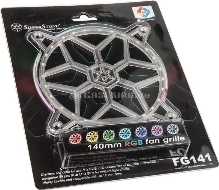 SilverStone RGB Lüftergitter 140mm
