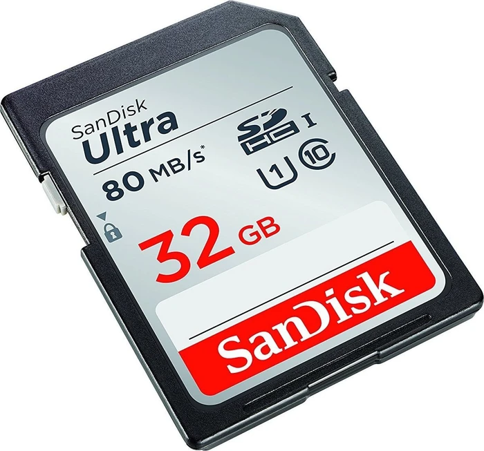 SanDisk Ultra R80 32GB, UHS-I U1, Class 10