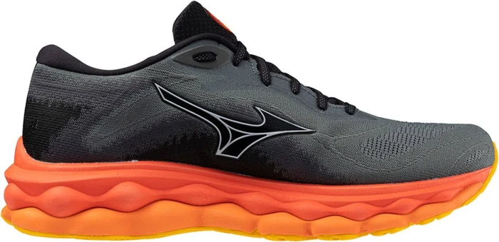 Mizuno Wave Sky 7 schwarz/rot (Herren)