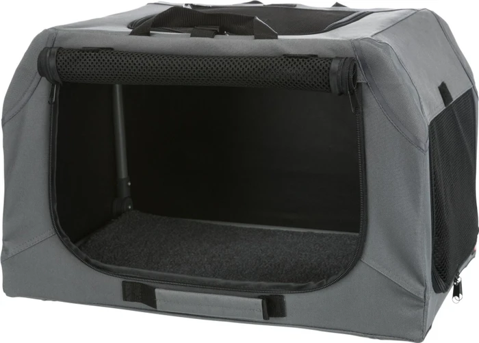 Trixie Transportbox Mobile Kennel Easy, M-L, grau