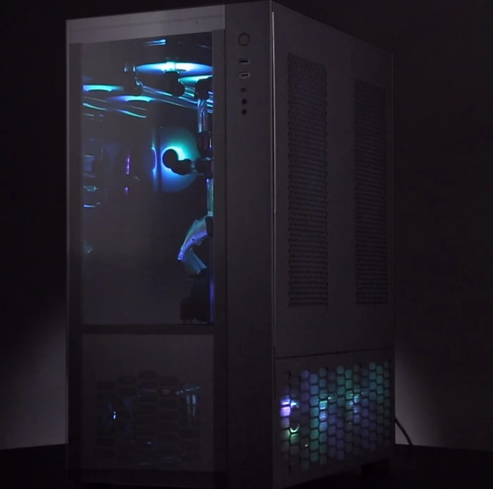 Raijintek Paean Premium, Glasfenster