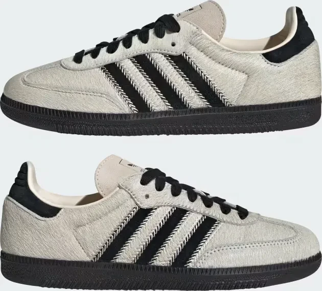 adidas Samba OG wonder white/core black/alumina (Damen)