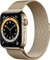 Apple Watch Series 6 (GPS + Cellular) 44mm Edelstahl gold mit Milanaise-Armband gold Vorschaubild