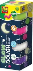 Ses Creative Feel good Knete 4er-Pack glow