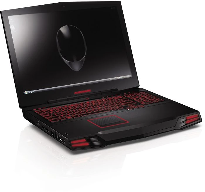 Dell Alienware M17X-5871, Core i7-3740QM, 16GB RAM, 1TB HDD, GeForce GTX 680M, DE