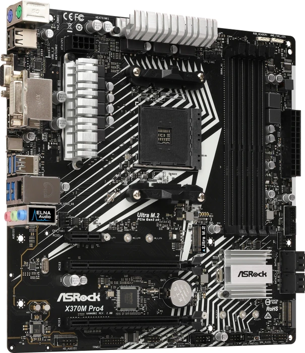 ASRock X370M Pro4 (AMD AM4)