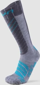 UYN Comfort Fit Skisocken grau/türkis (Damen)