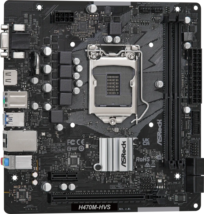 ASRock H470M-HVS R2.0 (Intel 1200)