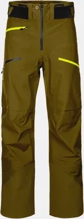 Ortovox 3L Deep Shell Hose lang green moss (Herren)