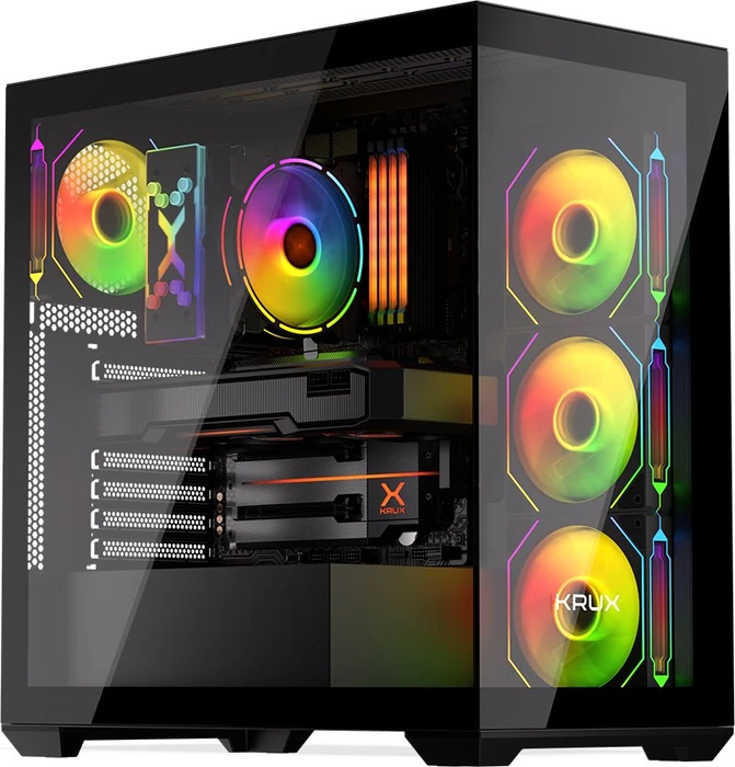 Krux Exo Black, Glasfenster