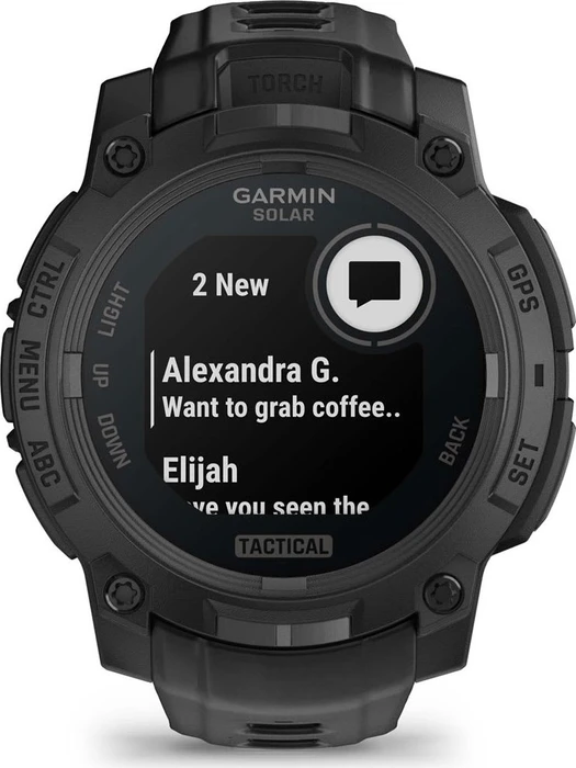 Garmin Instinct 3 Solar Tactical Edition 45mm schwarz