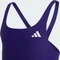 adidas V-förmiges Rückendesign Badeanzug collegiate purple (Junior) Vorschaubild
