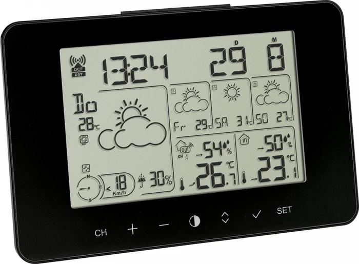 TFA Dostmann Meteotime Primo Funkwetterstation, digital