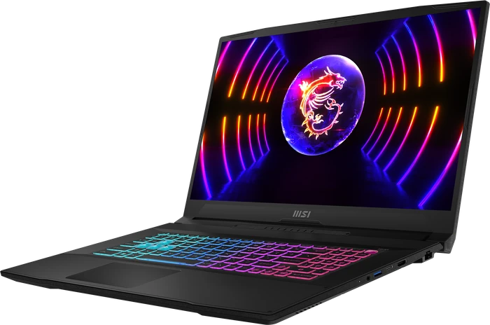 MSI Katana 17 B12VGK-405 Core Black Katana 17 B12VGK-405, Core i7-12650H, 16GB RAM, 1TB SSD, GeForce RTX 4070, DE