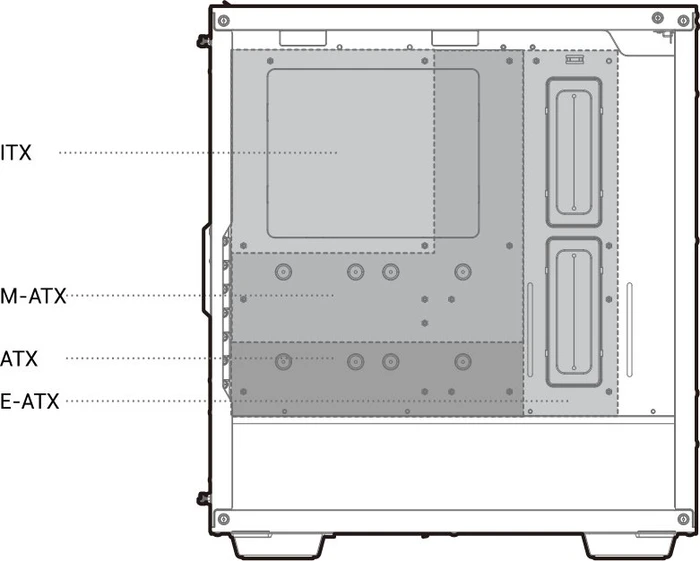 DeepCool CG560, schwarz, Glasfenster