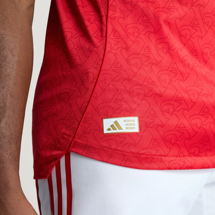 adidas FC Arsenal Authentic 2025/2026 Heimtrikot kurzarm better scarlet/white (Herren)